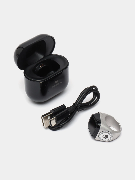 Смарт-кольцо для зикра, электронные четки Zikr Ring Lux + заряжающий кейс в подарок