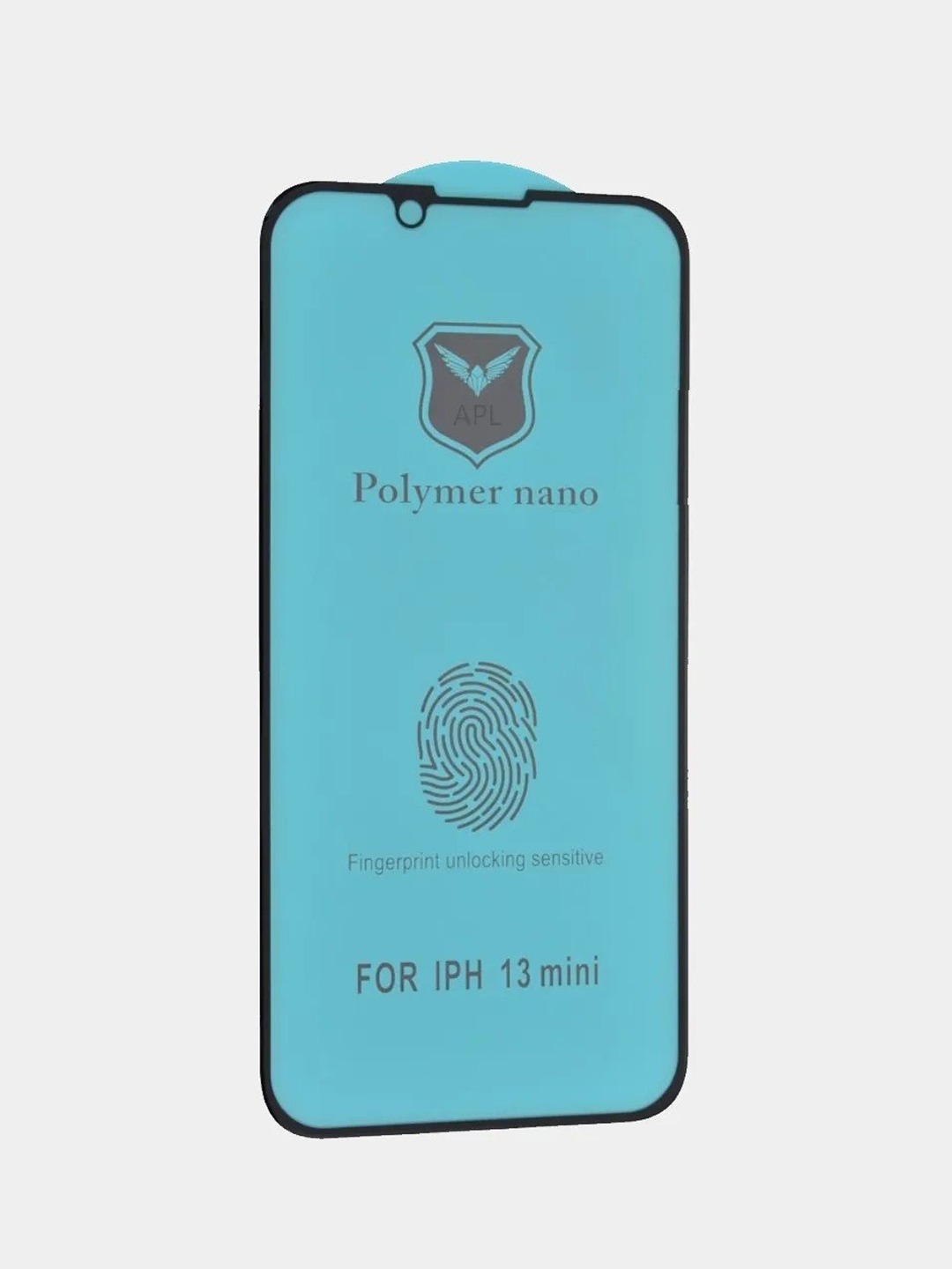 Polimer plyonkali, shisha emas, iPhone 12, 13 Mini Pro Max, 14 Plus Pro Max uchun - 