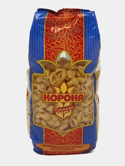 Макаронные изделия Корона "Ракушки" №2, 400 г — DANIHA-P0A08F0