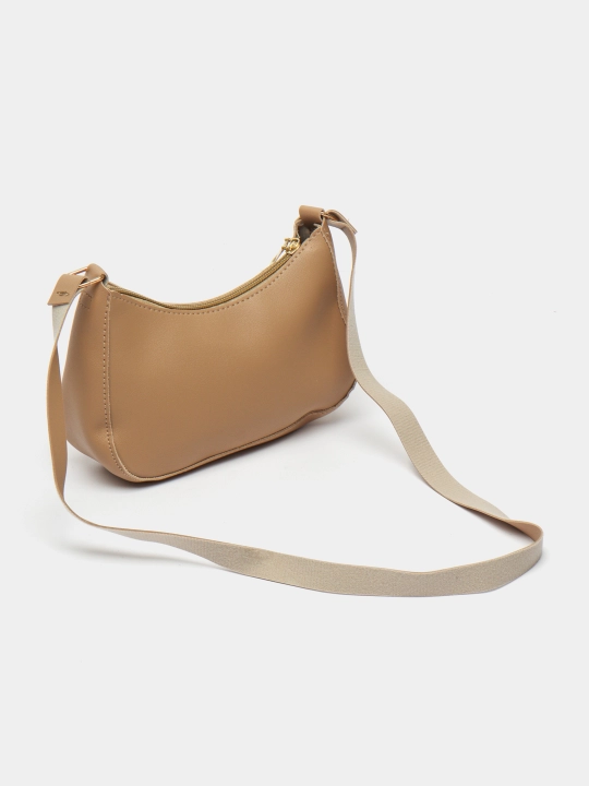 Сумка-багет женская, эко-кожа, через плечо