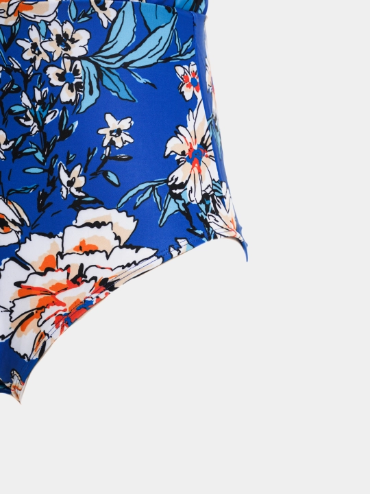 Katta o‘lchamlar uchun yig‘ma ayollar cho‘milish kiyimi, plus size