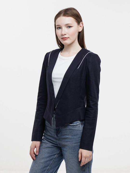 Ayollar uchun pidjak, paxta, zig'ir Joinus Korea
