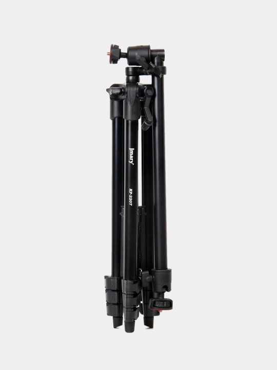 Meri KP-2207 tripod tripod, foto/videokameralar uchun zamin, 385 - 1330 mm, qora