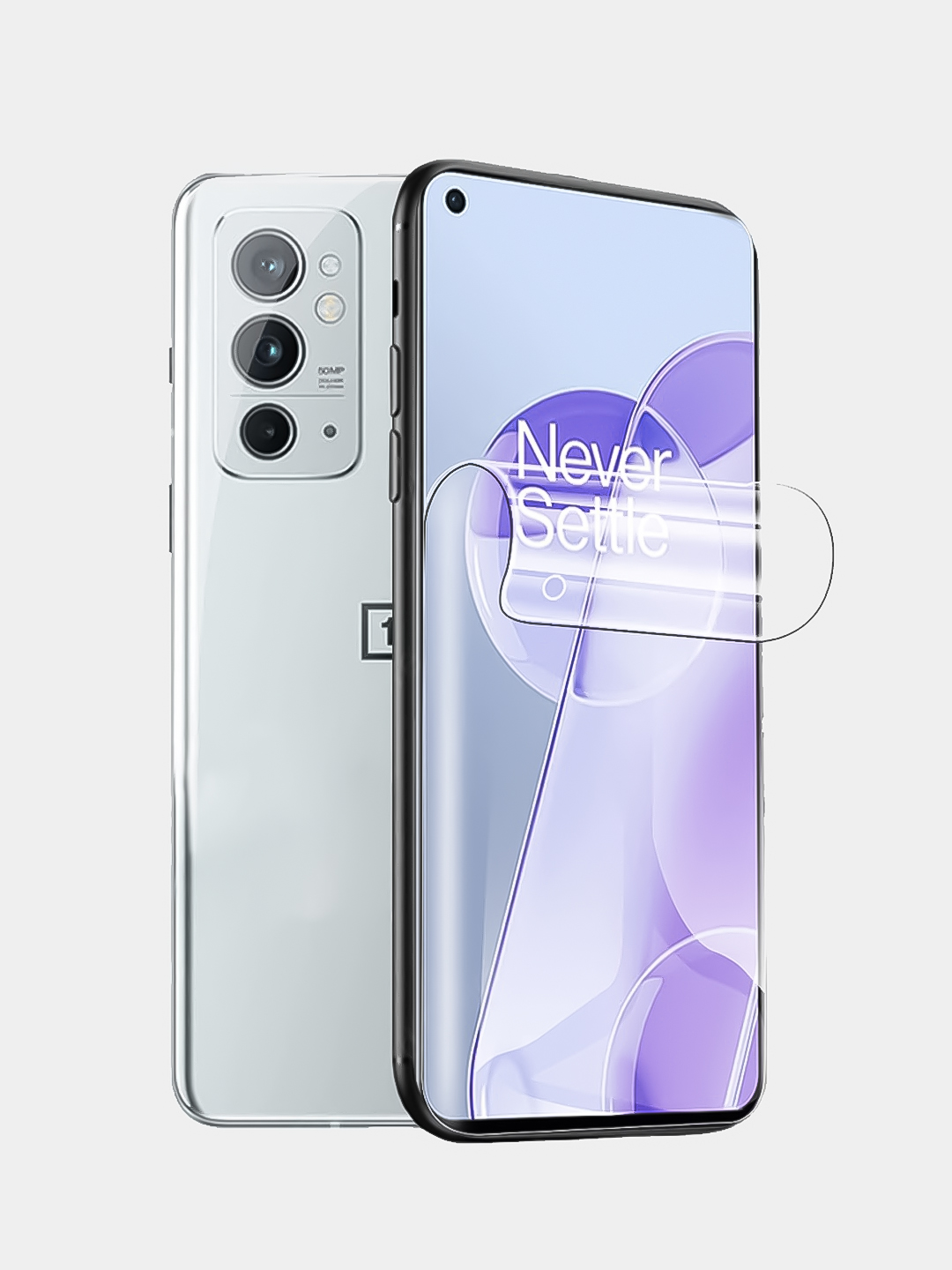 Гидрогелевая плёнка One Plus 1+ 7T 8T 9T 10T, 7 8 9 10 Pro, 9R, 9RT, 10R, Ace, Nord 2T CE2 - 