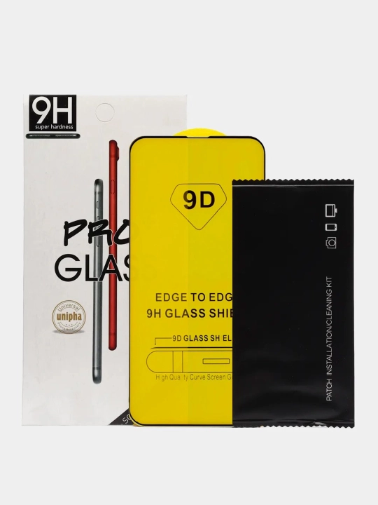 Himoya shishasi 9D uchun iPhone 14, 14 Pro, 14 Max, 14 Pro Max - 