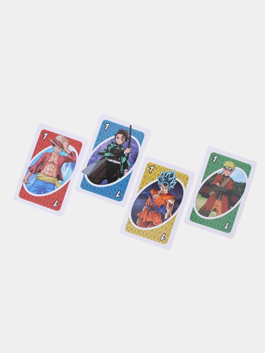 Настольная игра UNO Flip, Wild, Kuromi, Pokemon, Minecraft, BTS, Anime, Barbie, Frozen