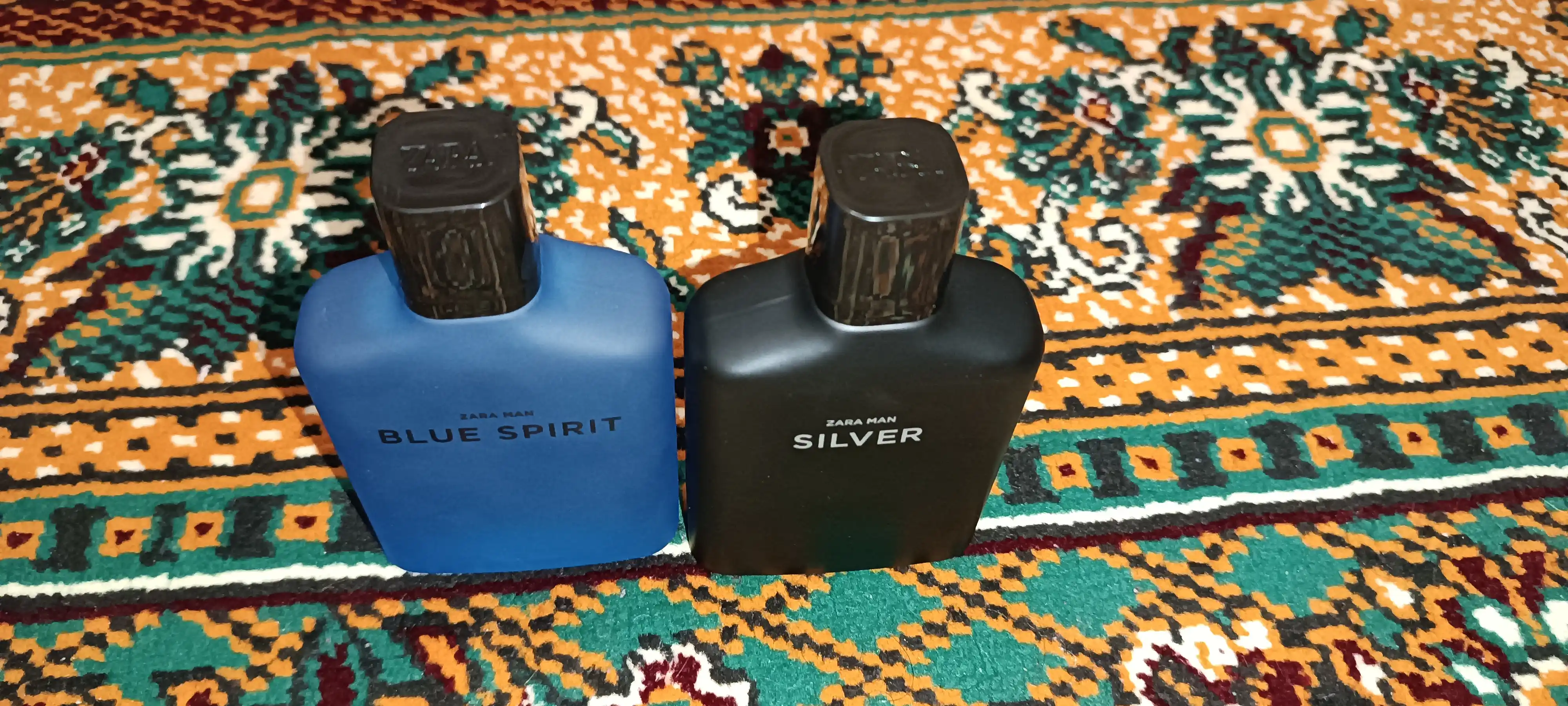 Туалетная вода для мужчин ZARA Silver 100 мл + Blue Spirit, 100 мл