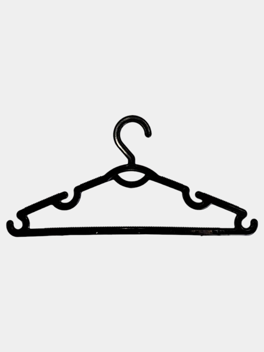 Вешалка для одежды, пластиковая, с зубчиками, 10, 5, 1 штук