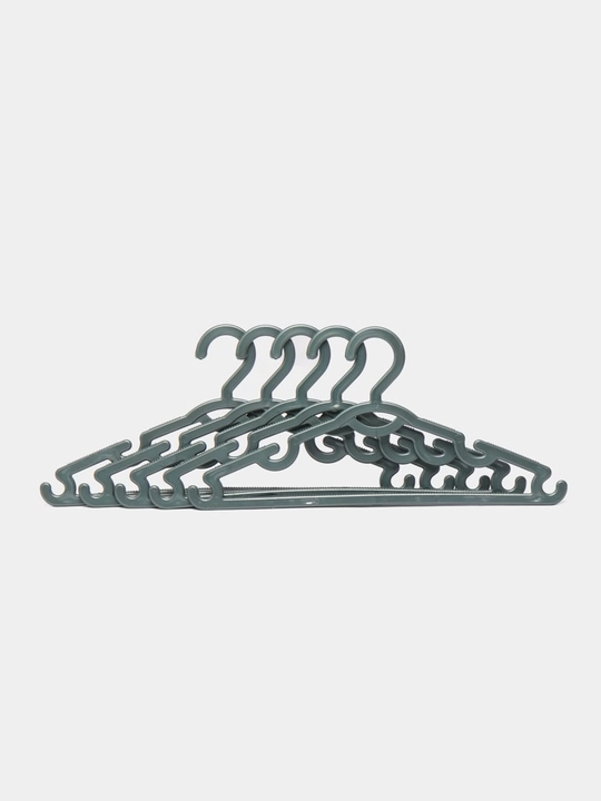 Вешалка для одежды, пластиковая, с зубчиками, 10, 5, 1 штук