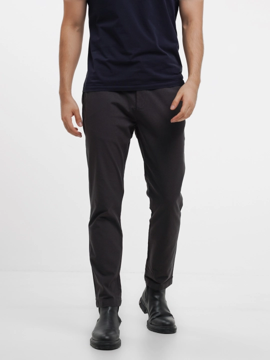 Брюки мужские Zara Zb1974, классические, для офиса, хлопок - 
