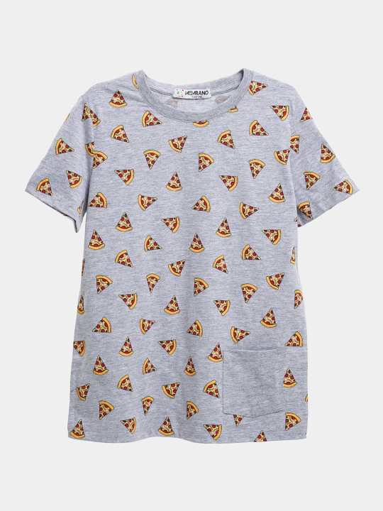 Qizlar va qizaloqlar uchun pijama, keng shim va futbolka