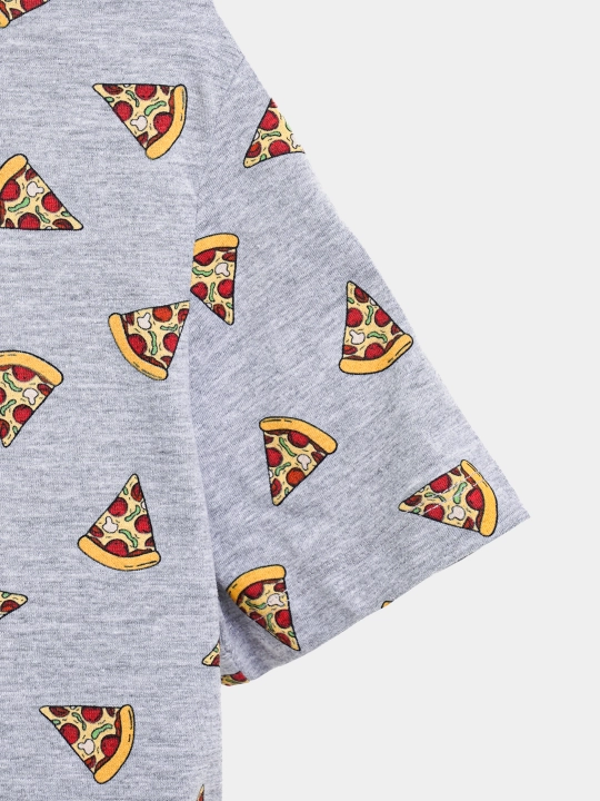 Qizlar va qizaloqlar uchun pijama, keng shim va futbolka