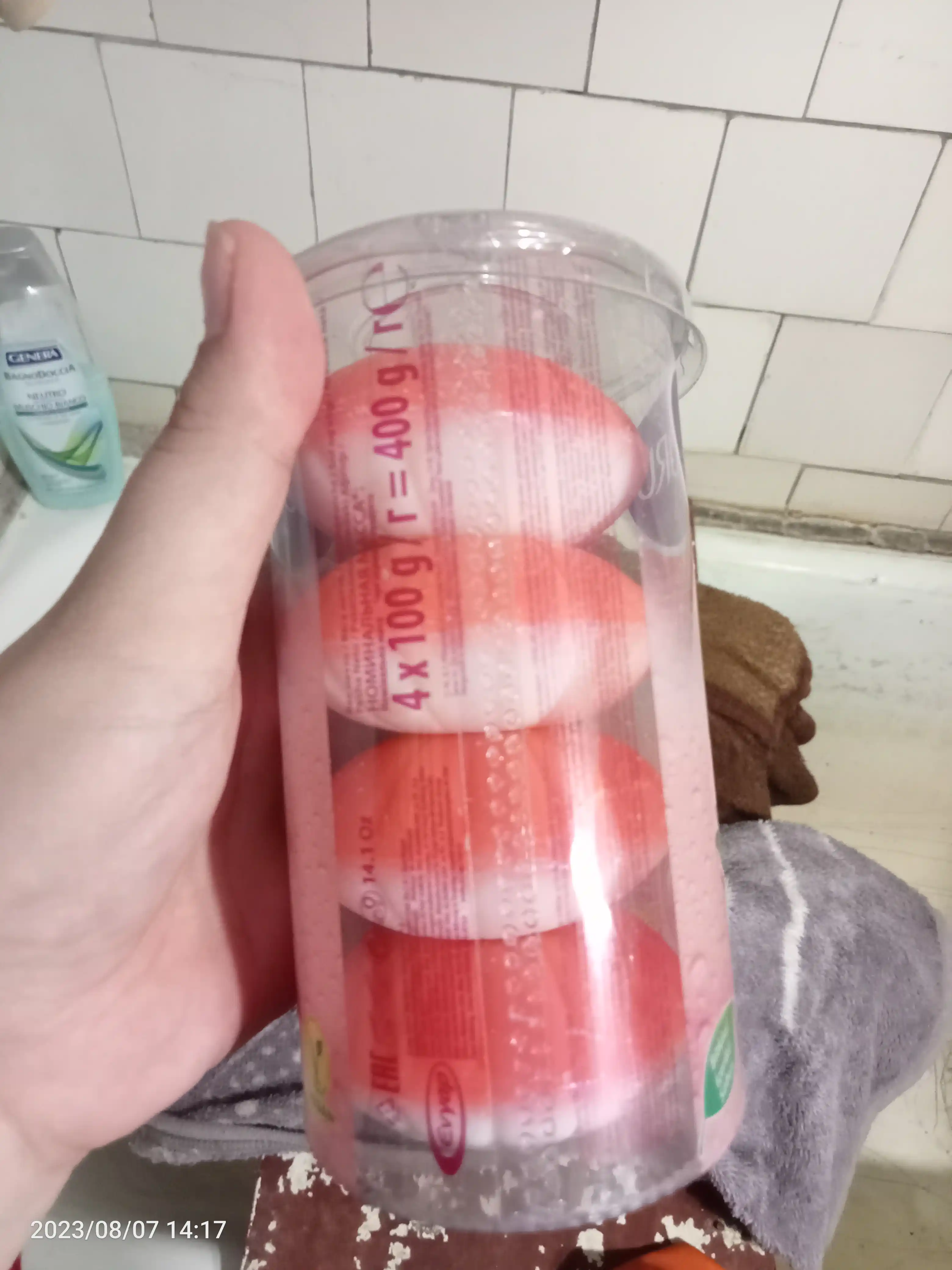 Sovun Duru Fresh Sensations Gul buluti, 4 dona, 400 gr