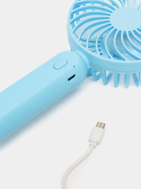 Портативный мини-вентилятор, с подсветкой и USB-зарядкой