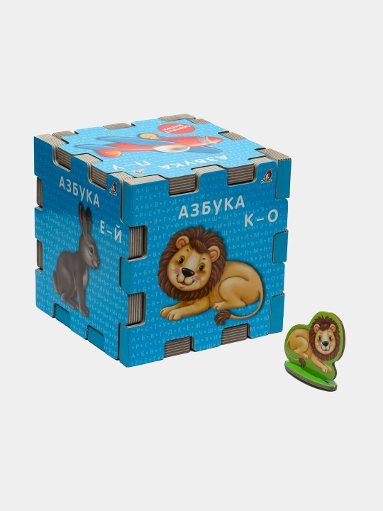 Bolalar uchun kub shaklidagi kitobchalar, 6 tasi 1 da, bolaning rivojlanishi uchun