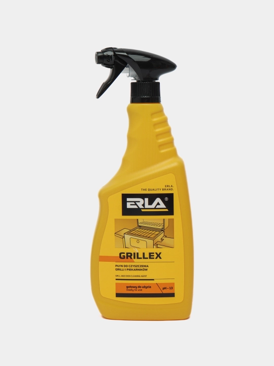 ERLA Grillex Сверхмощный и безопасный очиститель от пригоревших остатков продуктов, 750 мл