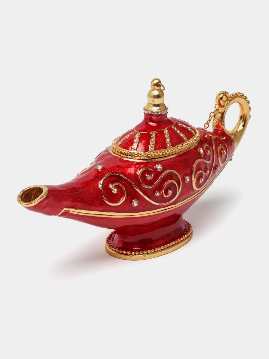 Лампа Алладина, красная, декоративная, 20 см - 
