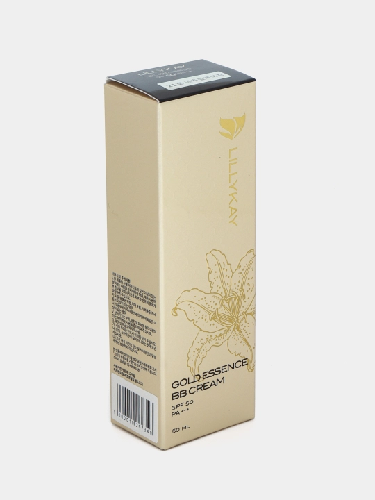 BB-крем для лица, Lillykay Gold Essence, BB-крем с экстрактом золота, 50 мл, Корея