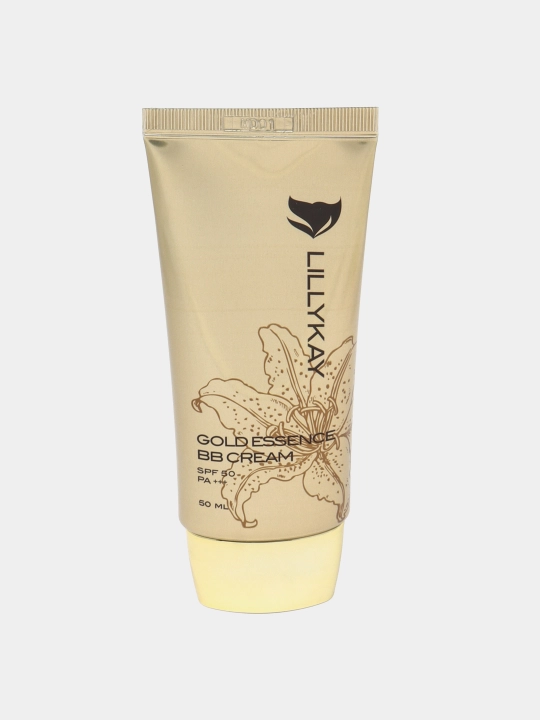 BB-крем для лица, Lillykay Gold Essence, BB-крем с экстрактом золота, 50 мл, Корея