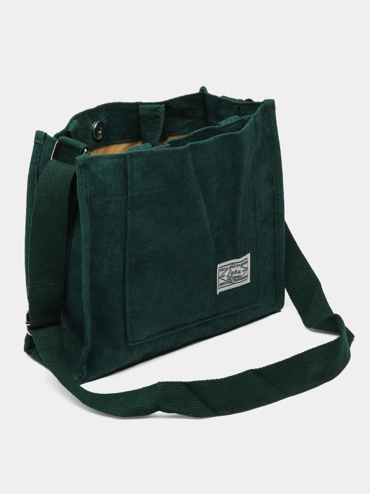 Ayollar uchun shopper sumkasi, yelkadan, velvetli - 