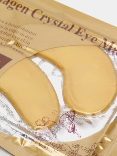 Patchilar ko'z uchun Collagen Crystal Eye Mask gidrogel, kollagen, 2 dona