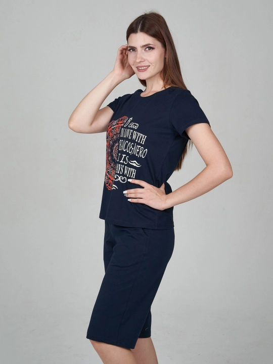 Ayollar uchun dvoyka, pijama, futbolka va shortilar W20-01 Аgata