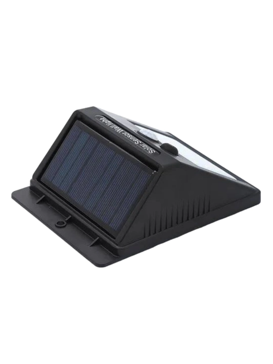 Quyosh energiyali devor chirog‘i PIR harakat sensori bilan, LED, avtomatik yoqilish