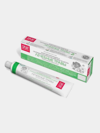 Tish pastasi Splat Professional, dorivor o'tlar, 40 ml - 