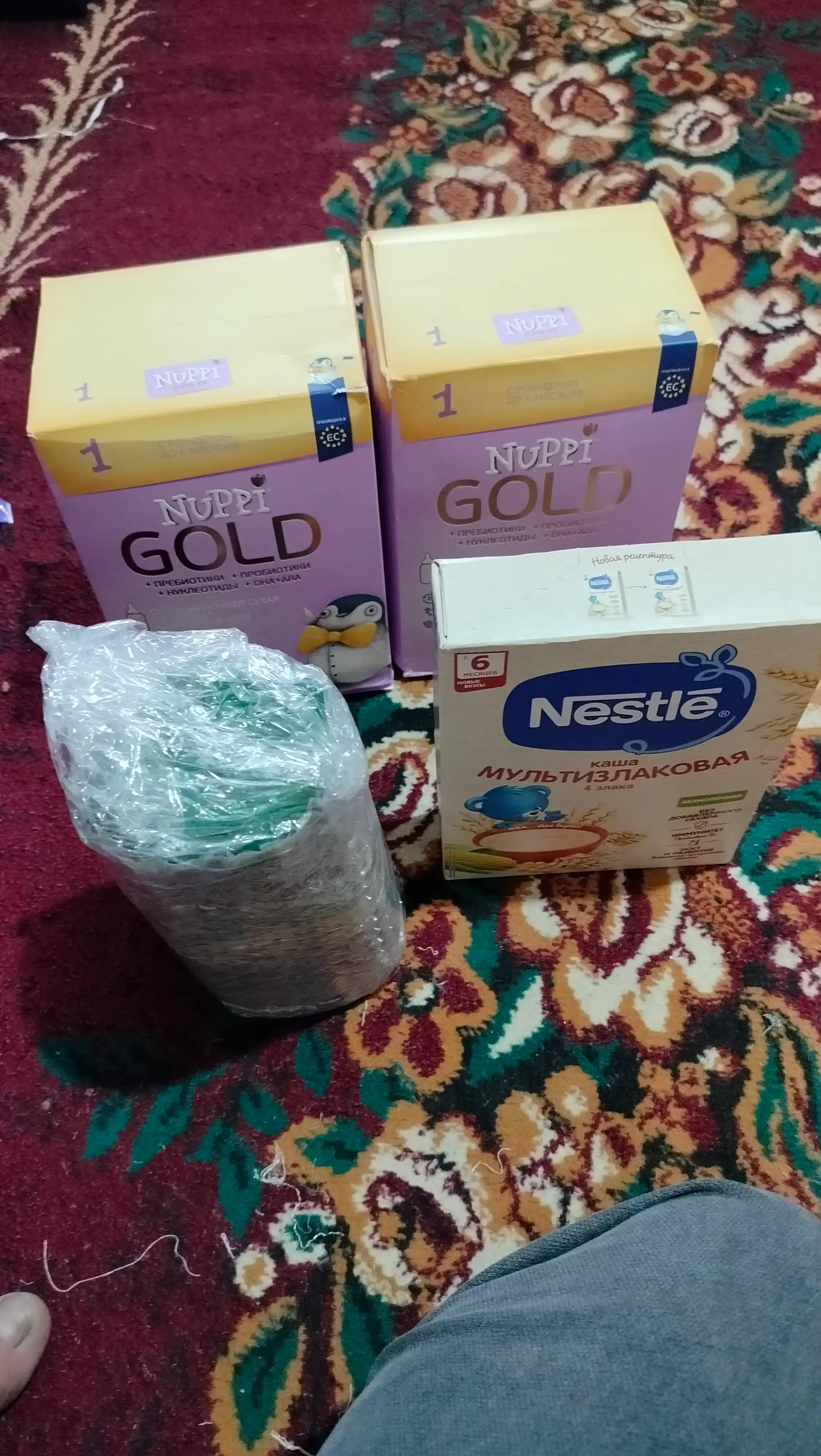 Детская смесь молочная Nuppi Gold 1, 1050 г