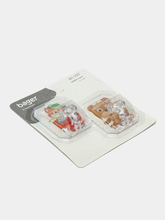 Plastik ilgaklar BG-206, 2 dona