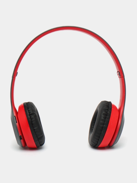Беспроводная складная гарнитура P47 Wireless с микрофоном, радиоприемником и слотом для CD - 