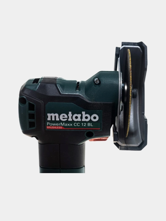 Akkumulyatorli burchak silliqlash mashinasi BSU, bolgarka Metabo Powermaxx CC 12 BL
