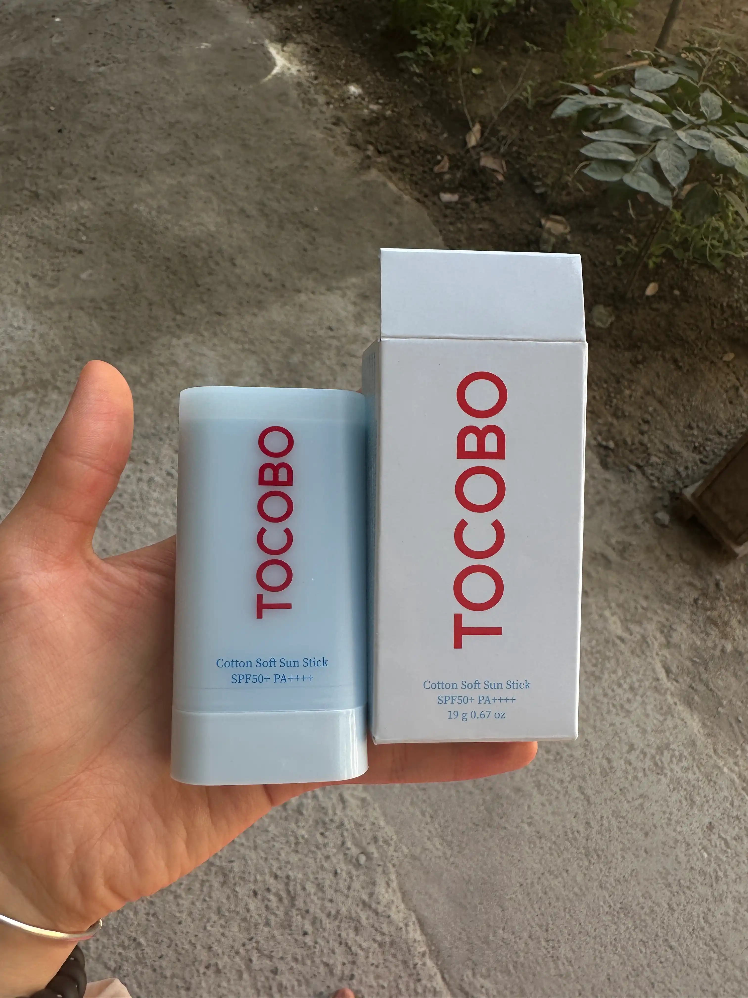 Солнцезащитный стик для лица Tocobo Cotton Soft Sun Stick SPF 50 + PA++++ /, 19 г