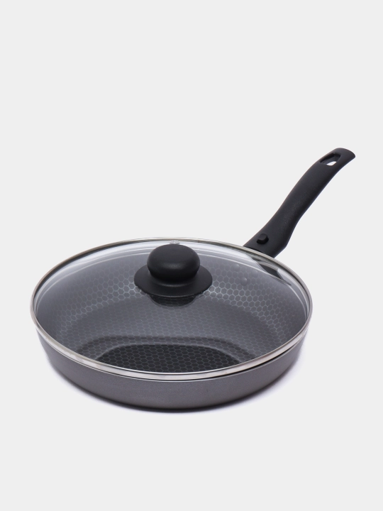 Olinadigan tutquchli tova, shisha qopqoqi bilan Scovo Discovery СD-028, 24 sm