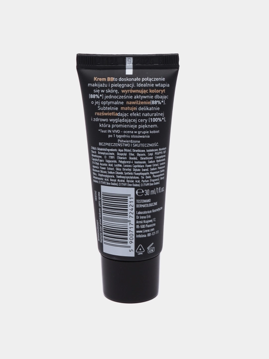 BB крем для кожи лица Lirene, тон 02 Natural Cosmetic, 30 мл
