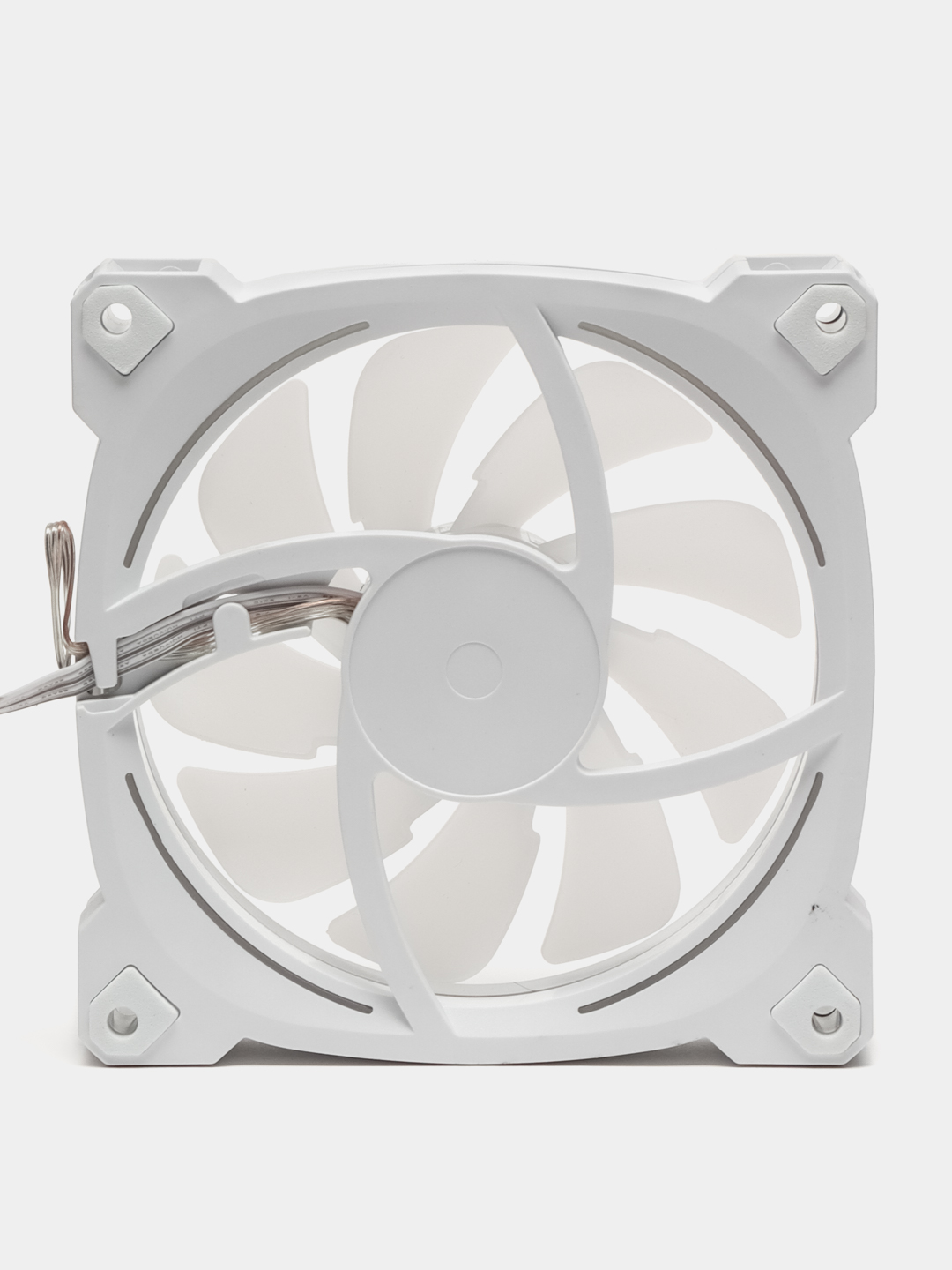 Sovutish ventilyator, rgb yoritgich bilan korpus uchun, 12 da 6 kontakt, 120 mm