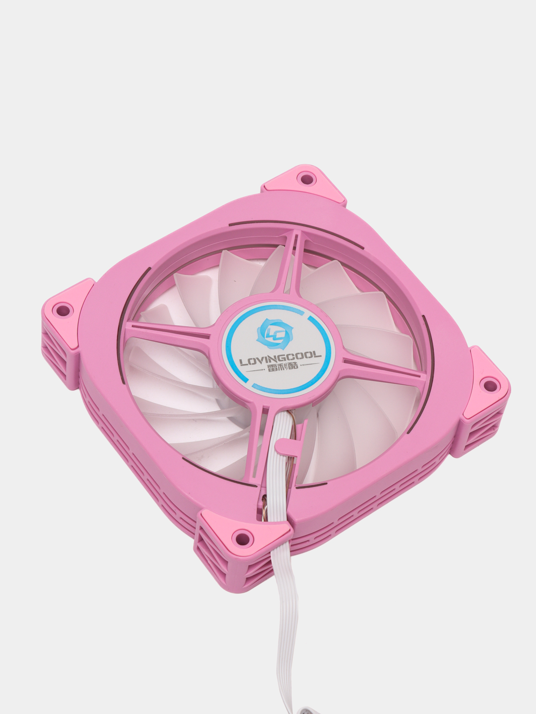 Sovutish ventilyator, rgb yoritgich bilan korpus uchun, 12 da 6 kontakt, 120 mm