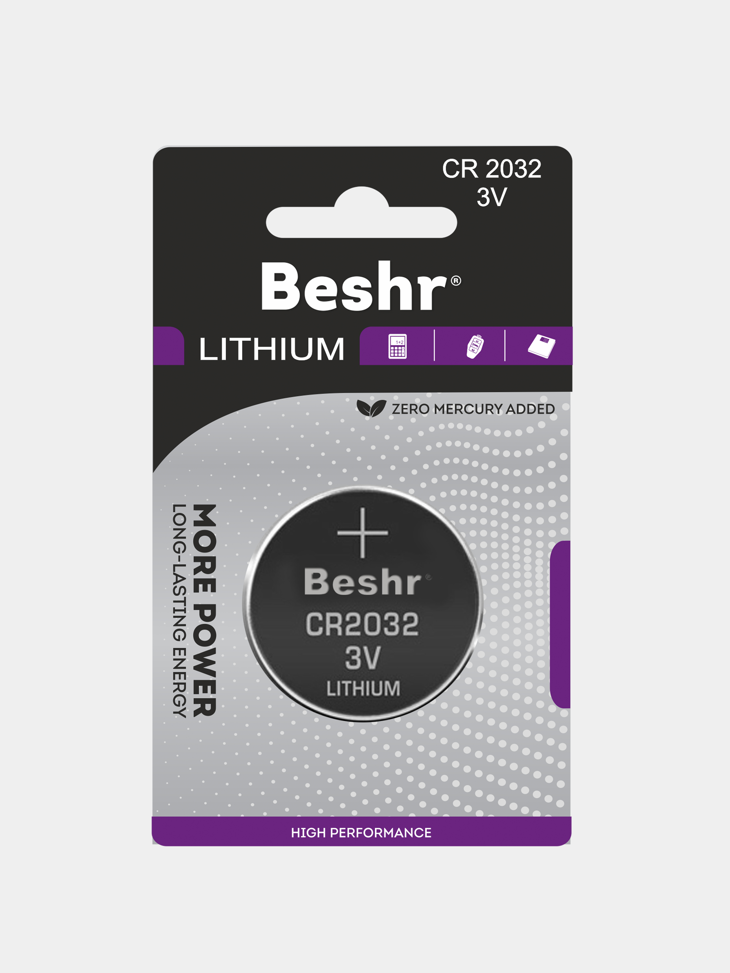 Батарейка таблетка, круглая Beshr Lithium Cr2032, 3V купить по низким ...