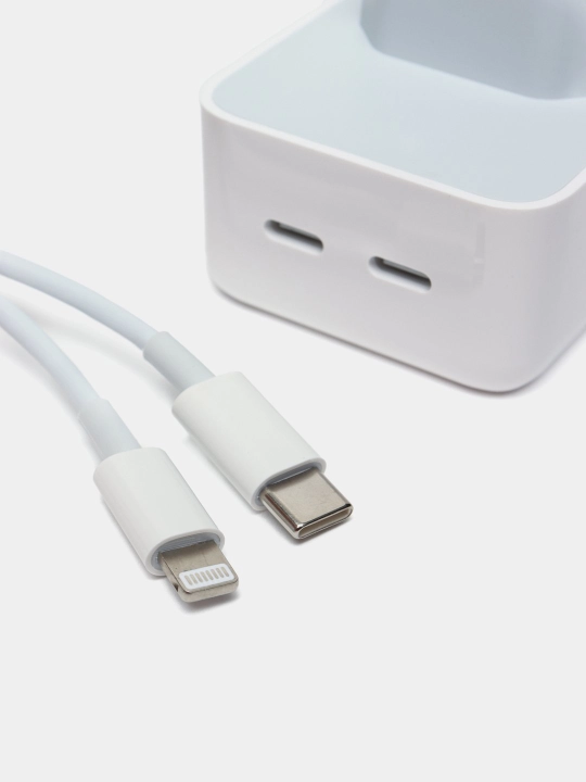 Zaryadlovchi iPhone 14 Pro uchun, 50 Vt, USB-C dan Lightning kabel
