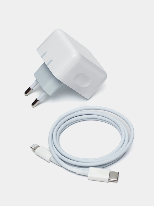 Zaryadlovchi iPhone 14 Pro uchun, 50 Vt, USB-C dan Lightning kabel