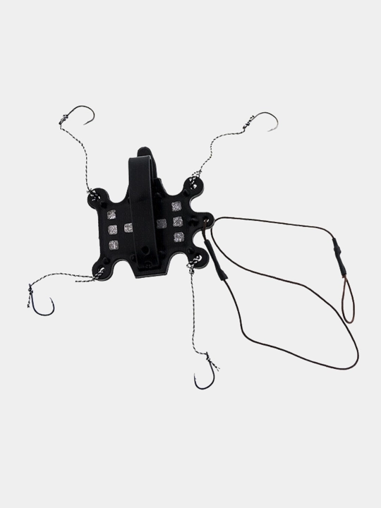 CARP KP-12 karp montaji makushatnik bilan, 4 ta №6 ilgak, 30 g yuk
