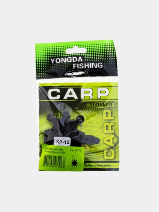 CARP KP-12 karp montaji makushatnik bilan, 4 ta №6 ilgak, 30 g yuk