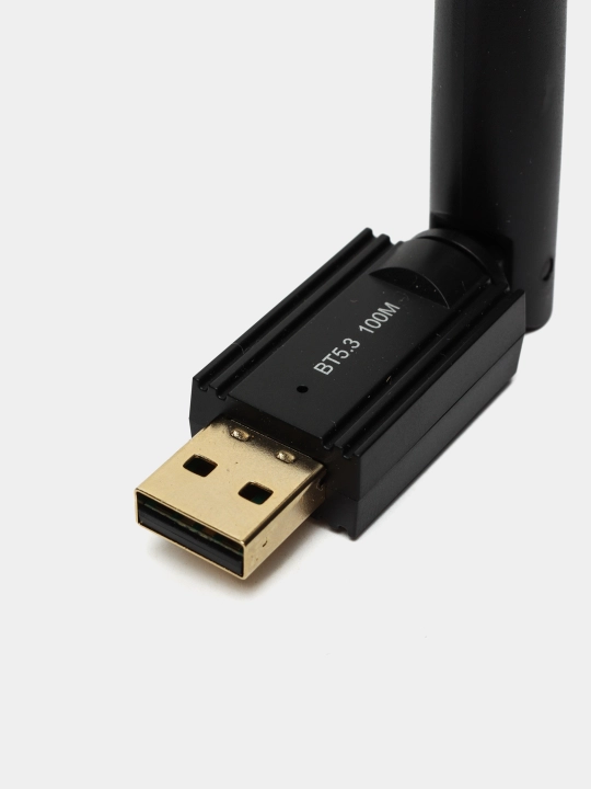 Bluetooth 5.3 adapteri antenna bilan kompyuterlar uchun Real Plug & Play Class 1