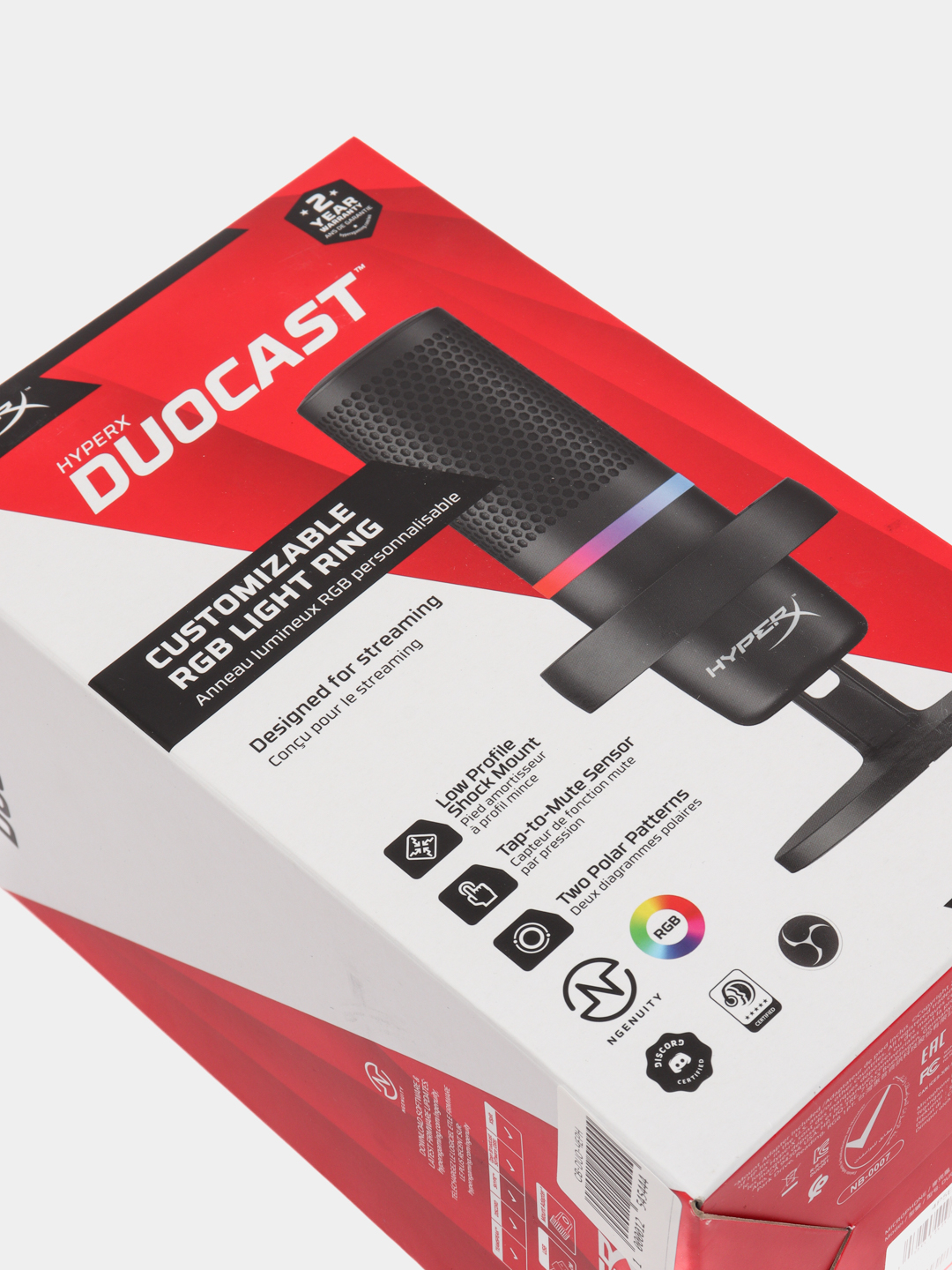 Микрофон hyperx duocast