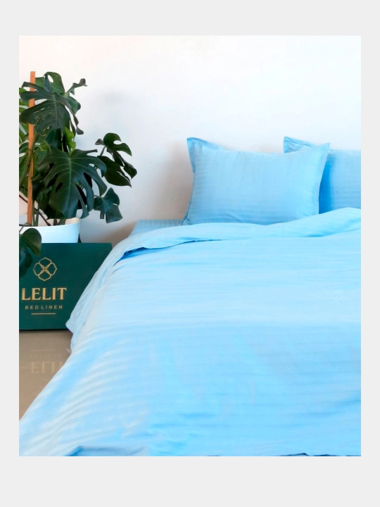 Choyshab to'plami Lelit, 2 kishilik, satin 100% paxta - 