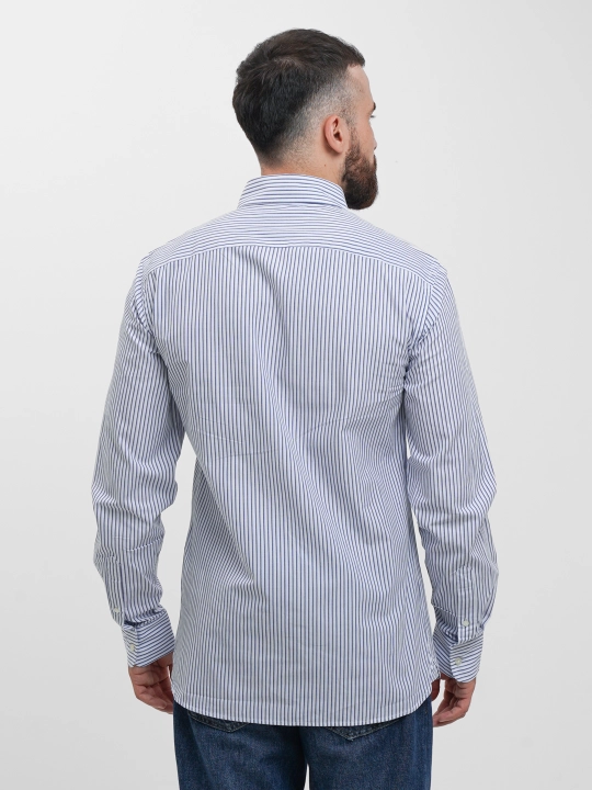 Рубашка мужская Trussardi Jeans l Tr1903, хлопок, с длинным рукавом, классическая