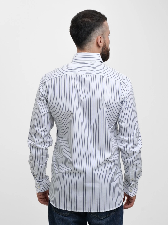 Рубашка мужская Trussardi Jeans l Tr1903, хлопок, с длинным рукавом, классическая