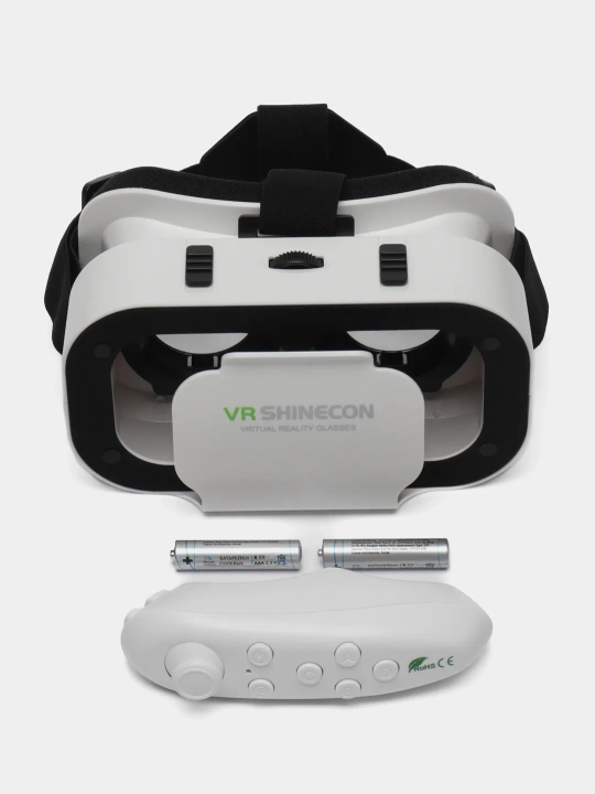 Очки виртуальной реальности VR Shinecon G05A + джойстик, пульт, геймпад