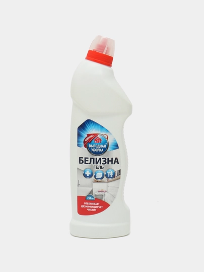 Universal oqartiruvchi oqlik-yuvish va tozalash uchun gel Vigodnaya uborka, 750 ml