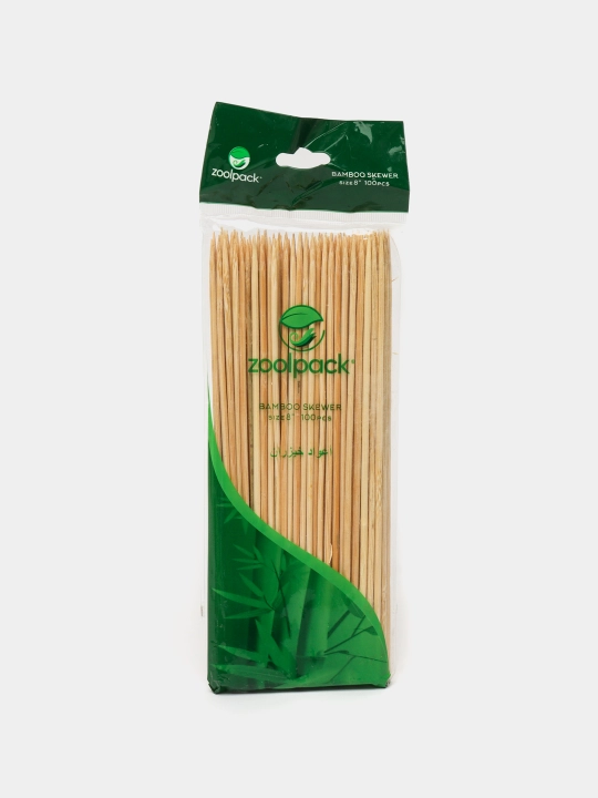 Oziq-ovqat uchun bambuk tayoqchalari Zoolpack, bir martalik 20 см, 100 dona - 